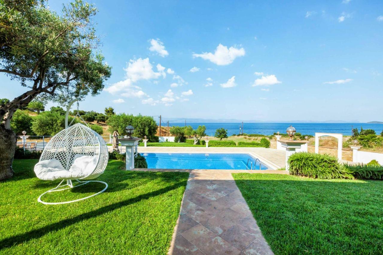 Villa D'Oro - Luxury Villas & Suites Palioúri Eksteriør bilde